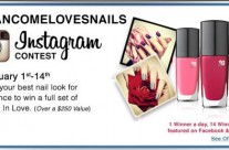 Instagram your nail art for Lancome