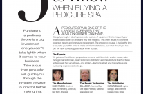 NailPro Magazine: 5 Things to Know When Buying a Pedicure Spa