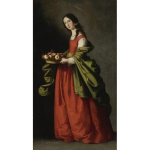 Saint Dorothy de Francisco De Zurbaran