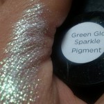 green gold sparkle