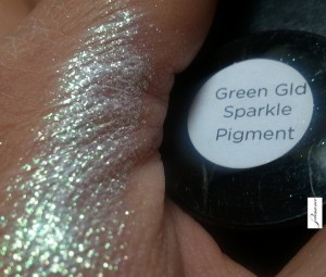 green gold sparkle